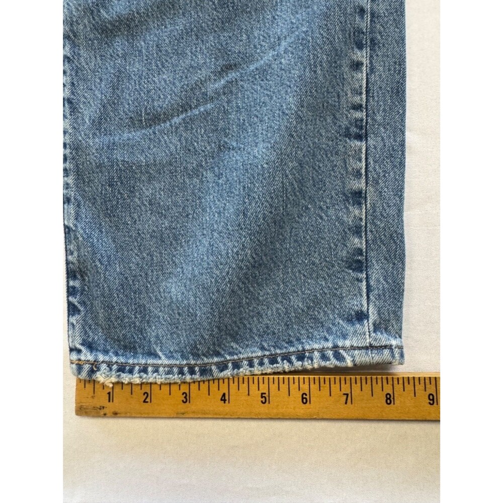 Madewell The Balloon Jean Medium Wash Dobins Distressed Size 29 - Picture 7 of 13